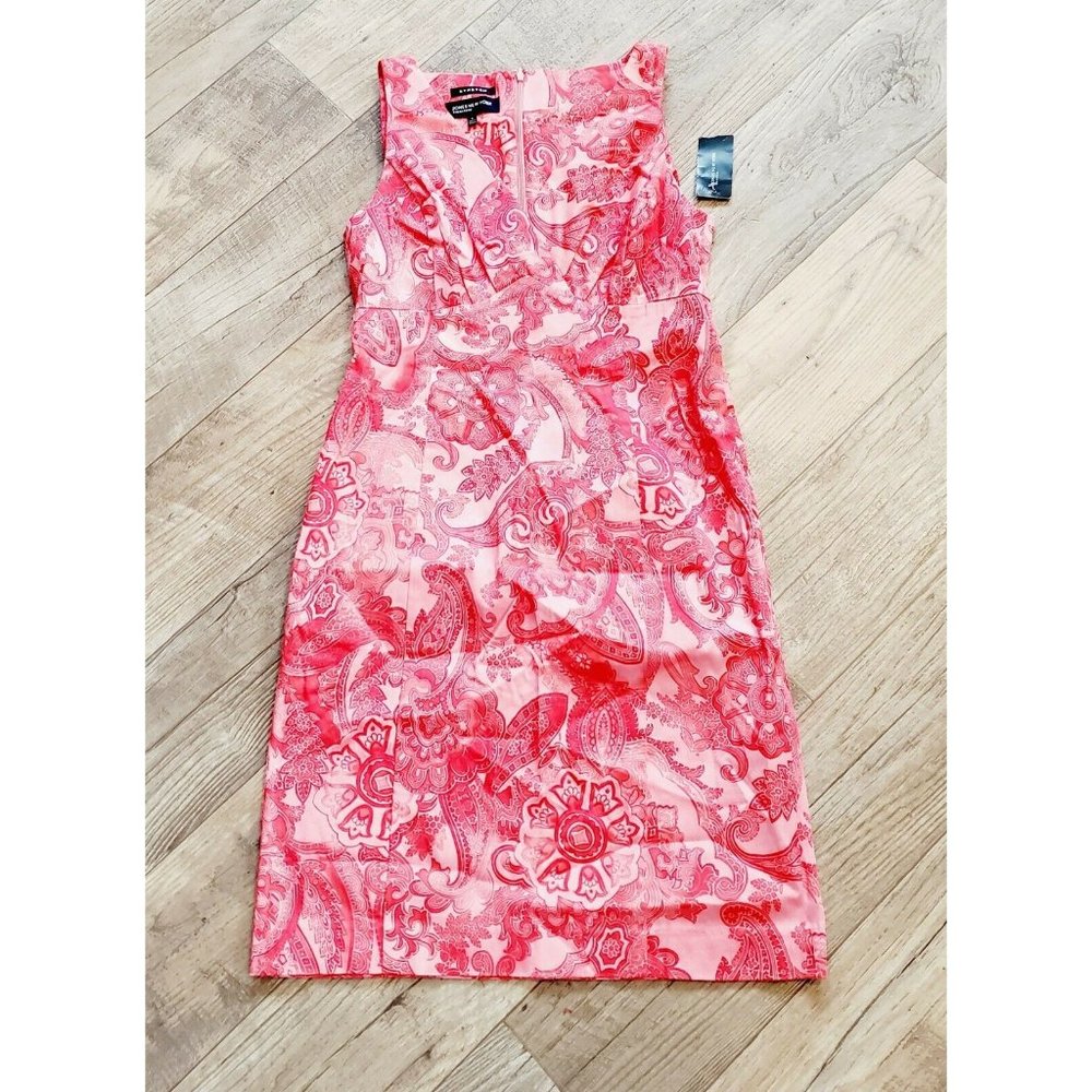 Jones New York Signature Stretch Sleeveless Dress